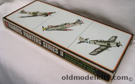 AMT-Frog 1/72 Tempest V / D520C / FW-190 A-4 - Famous Fighters Series II, 3956-130 plastic model kit